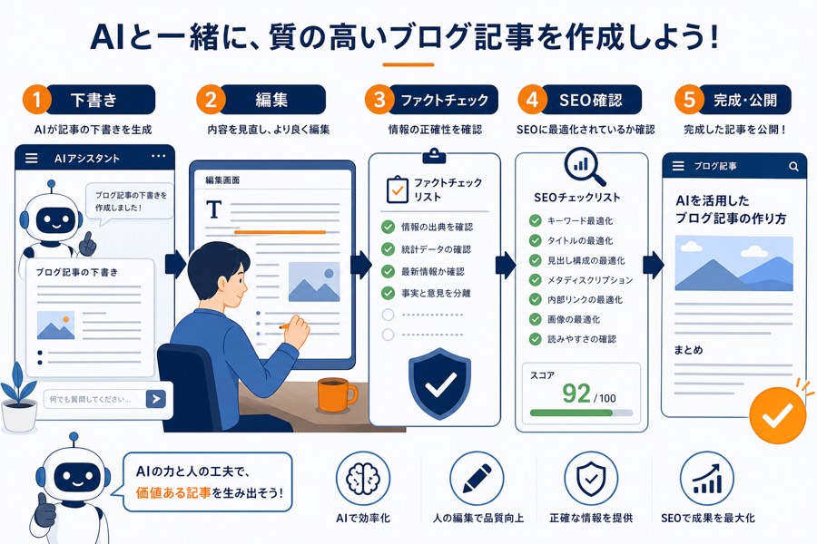 ChatGPTでブログ記事を書く協働作業