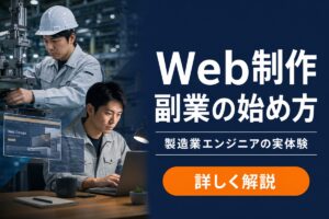 Web制作副業の始め方 製造業エンジニアの実体験